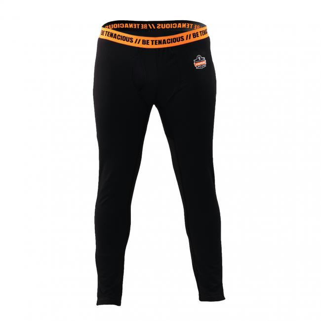 Ergodyne 40806 Blk 2Xl Midweight Base Layer Pants - 240G