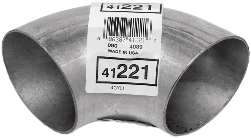 Walker 41221 Walker 90° ELBOW ALUMINIZED STEEL. 3" Diameter. Bend Radius: 3.0". Style OD-OD