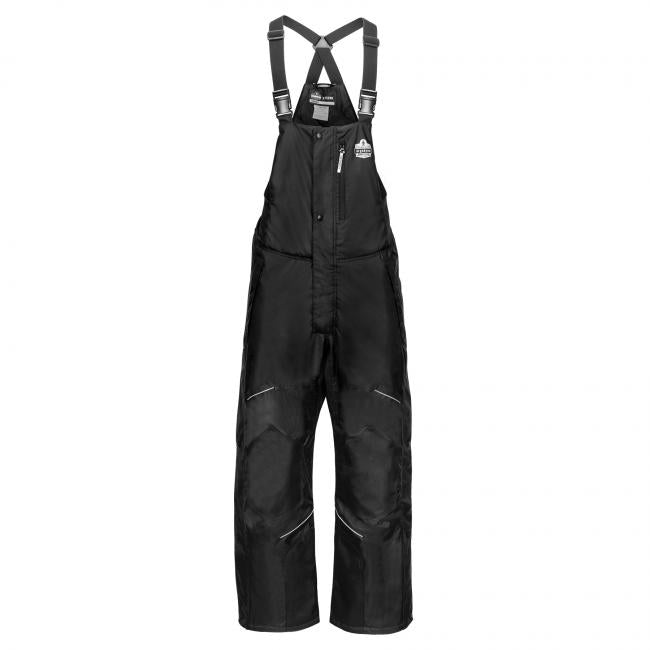 Ergodyne 41223 Blk M Thermal Bib - 300D Oxford Shell