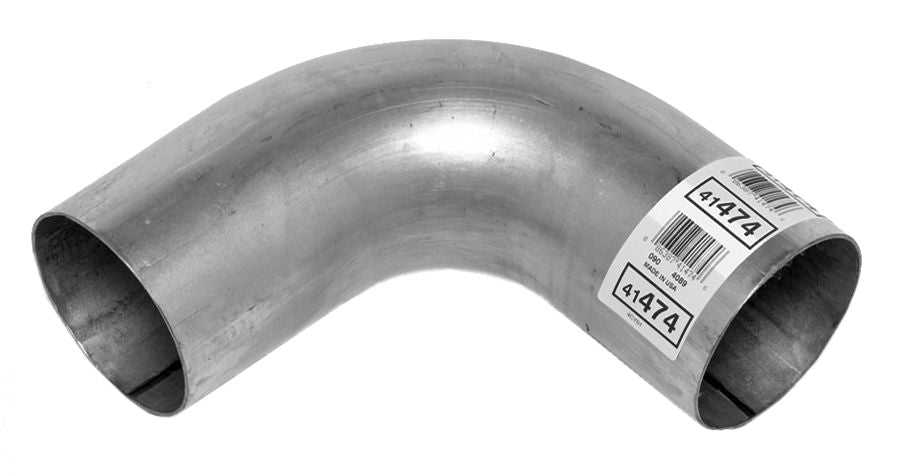 Walker 41474 Walker 90° ELBOW ALUMINIZED STEEL. 4" Diameter. Bend Radius: 4.0". Style OD-OD