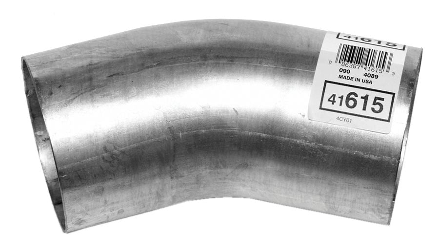 Walker 41615 Walker 30° ELBOW ALUMINIZED STEEL. 4" Diameter. Bend Radius: 5". Style OD-OD