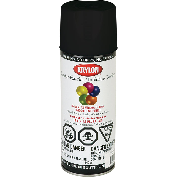 Sherwin Williams (435) 41618 Krylon High Heat, Gloss, Black, 340 g