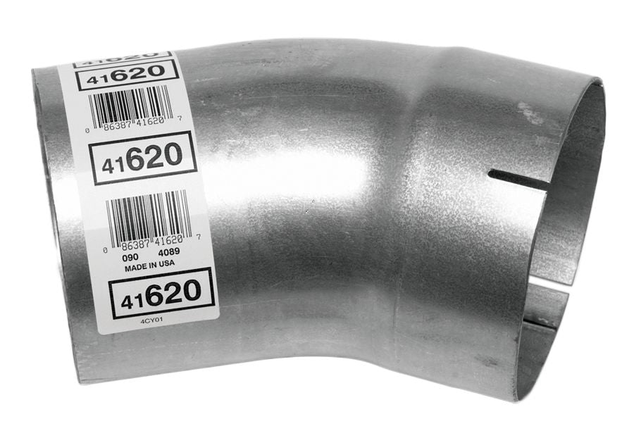 Walker 41620 Walker 30° ELBOW ALUMINIZED STEEL. 5" Diameter. Bend Radius: 6". Style ID-OD