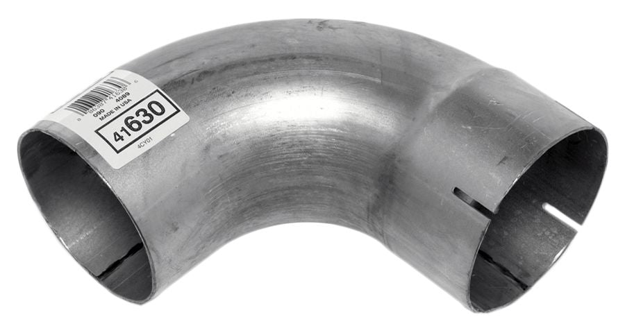 Walker 41630 Walker 90° ELBOW ALUMINIZED STEEL. 4" Diameter. Bend Radius: 4.0". Style ID-OD