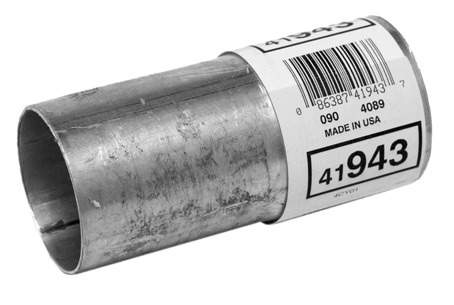 Walker 41943 Walker Heavy Duty Reducer. I.D: 2", I.D: 1 7/8", Length: 4 1/2". Reduces O.D pipe and or tubing of different sizes.