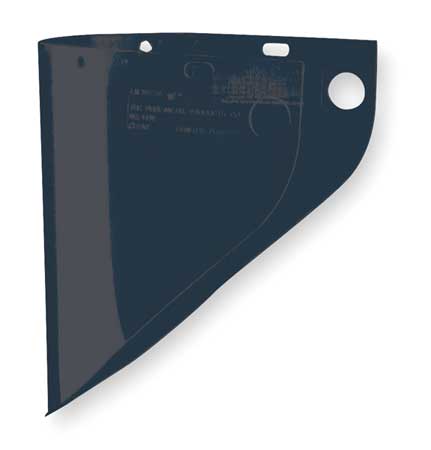 North Safety (399) 4199IRUV5 Fibre-Metal by Honeywell 4199IRUV5 IR/UV Shade 5.0 Face shield Window