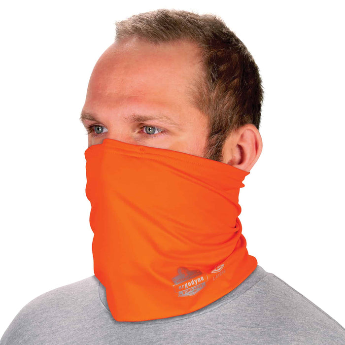 Ergodyne 42147 Chill-Its 6489 2-Layer Cooling Multi-Band - Performance Knit, Hi-Vis Orange