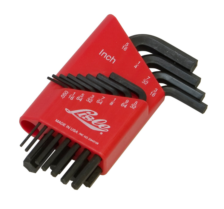 Lisle 42150 Comes in Handy Storage Case. 42150 Standard Set includes 12 heat-treated alloy s