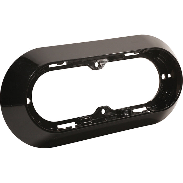 Grote 42152 Surface-Mount Snap-In Flange For 6" Oval Lights