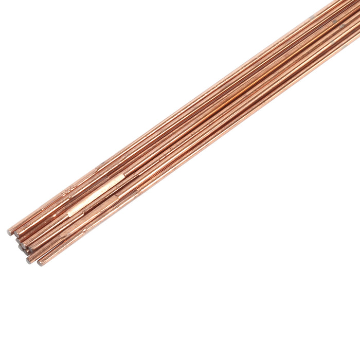 Forney (332) 42326 Brazing, TIG, Steel Rod, 3/32 in x 18 in, 10 Rods