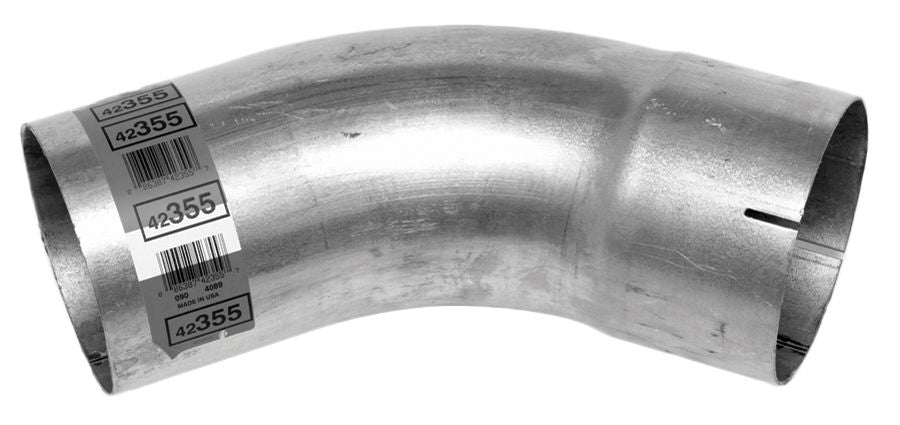 Walker 42355 Walker 45° ELBOW ALUMINIZED STEEL. 5" Diameter. Bend Radius: 8.0". Style ID-OD