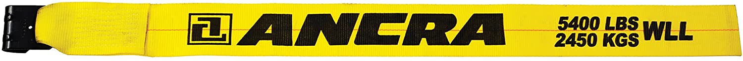 Ancra (880) 43795-10-20 4" X 20' WS - Yellow C/W FH.