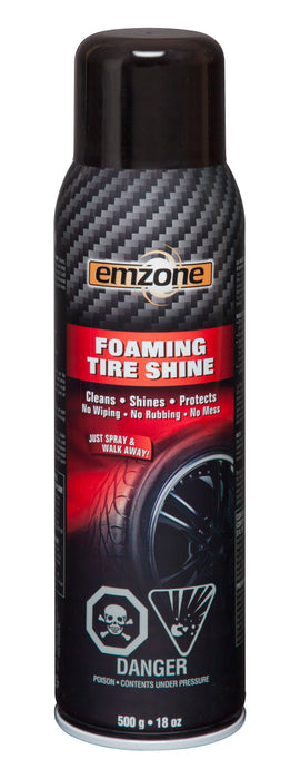 Empack (143) 44018 EMZONE FOAMING TIRE SHINE, 500g / 18oz