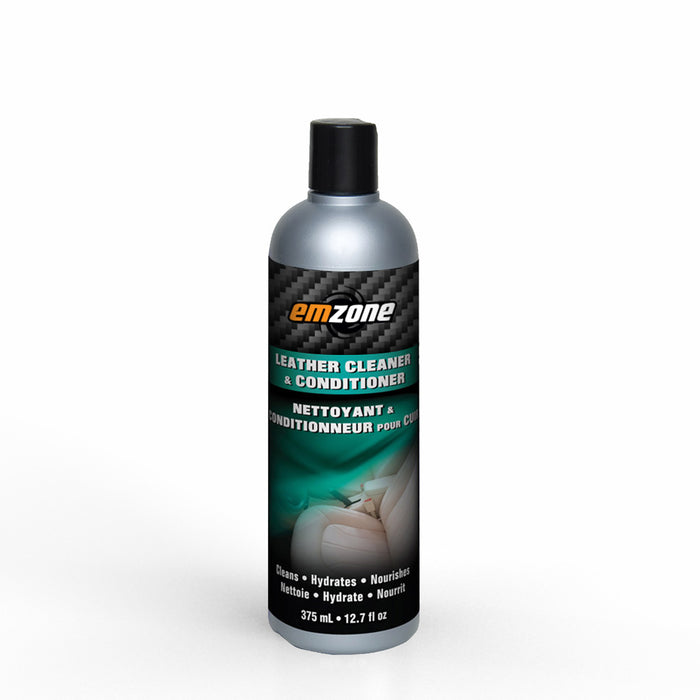 Empack 44061 EMZONE LEATHER CLEANER & CONDITIONER, 375ml