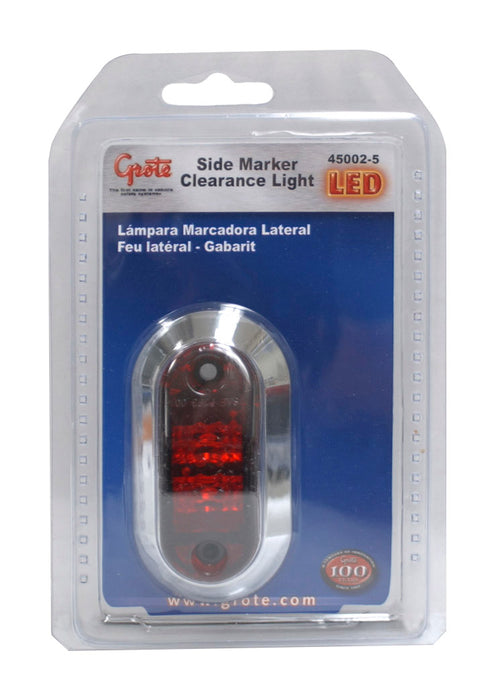 Grote 45002-5 2 1/2" Oval LED Clearance Marker Lights