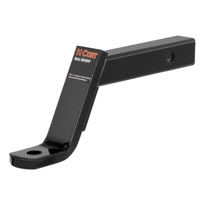 Curt 45080 Class 3 Ball Mount (2" Shank, 7,500 lbs., 6" Drop, 12-1/4" Long)