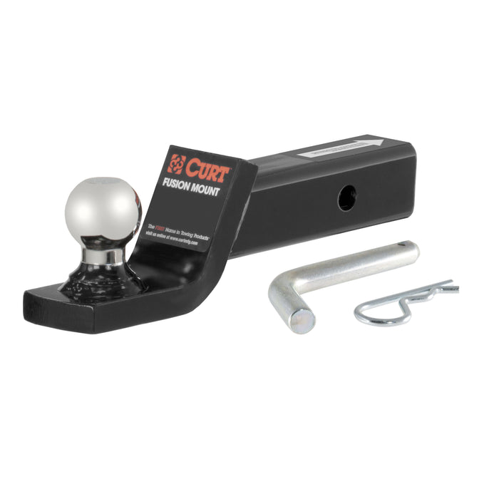 Curt (167) 45131 Fusion Ball Mount with 1-7/8" Ball (2" Shank, 5,000 lbs., 2" Drop)