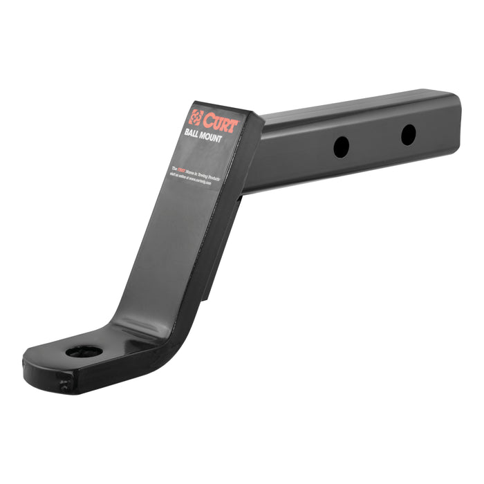 Curt 45240 Dual-Length Ball Mount (2" Shank, 7,500 lbs., 6" Drop, 9-1/4" or 12-1/4" Long)
