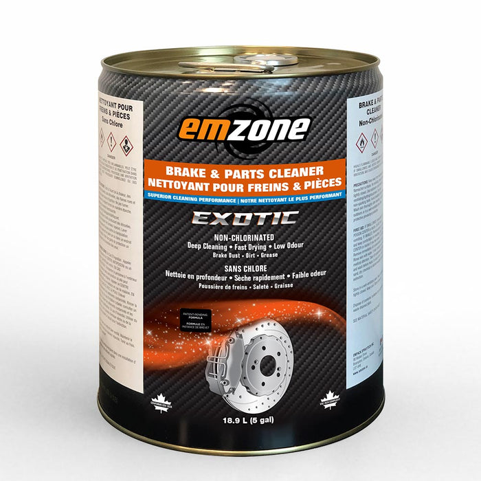 Emzone Exotic Brake & Parts Cleaner – 18.9L Pail with Spigot Thread - Open Box