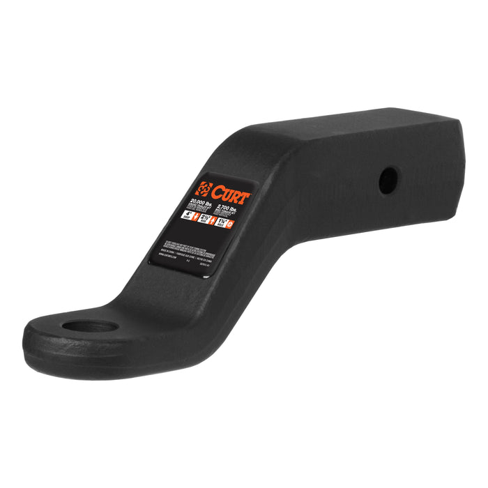 Curt 45458 Commercial Duty Forged Ball Mount (2-1/2" Shank, 20,000 lbs., 4" Drop)