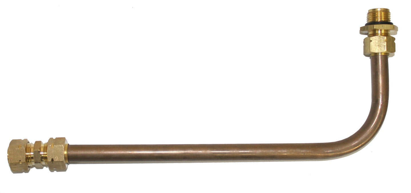 FMSI (450) 4556M Ford 1/2" x 5/8" - 18 Transmission Oil Cooler Fitting Repair Line Set (15")