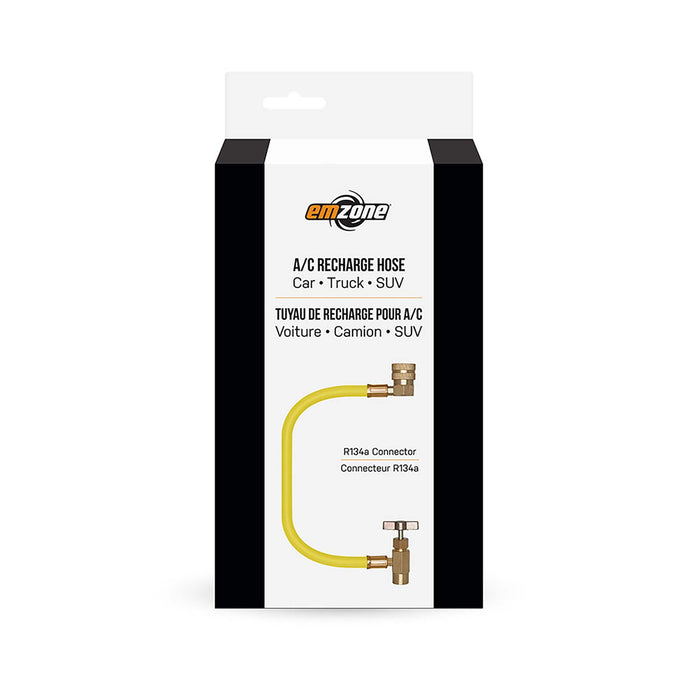 Empack 45713 Emzone 1/2″ Valve Recharge Hose (Brass) – 13″ / 33cm