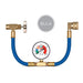 Empack 45714 Emzone 1/2″ Valve 12a Recharge Hose w Gauge – 13″ / 33 cm Bulk