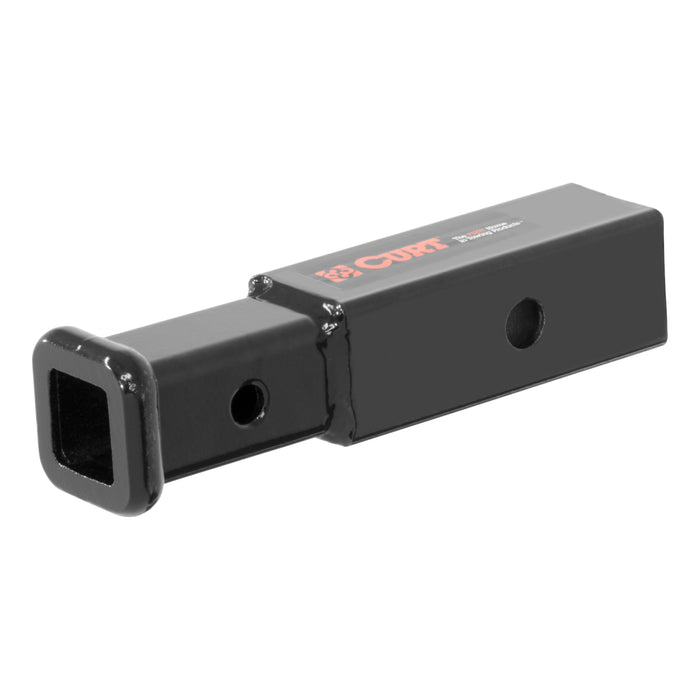 Curt (167) 45770 Receiver Tube Adapter (2" to 1-1/4" Shank, 3,500 lbs. GTW, 4" Length)