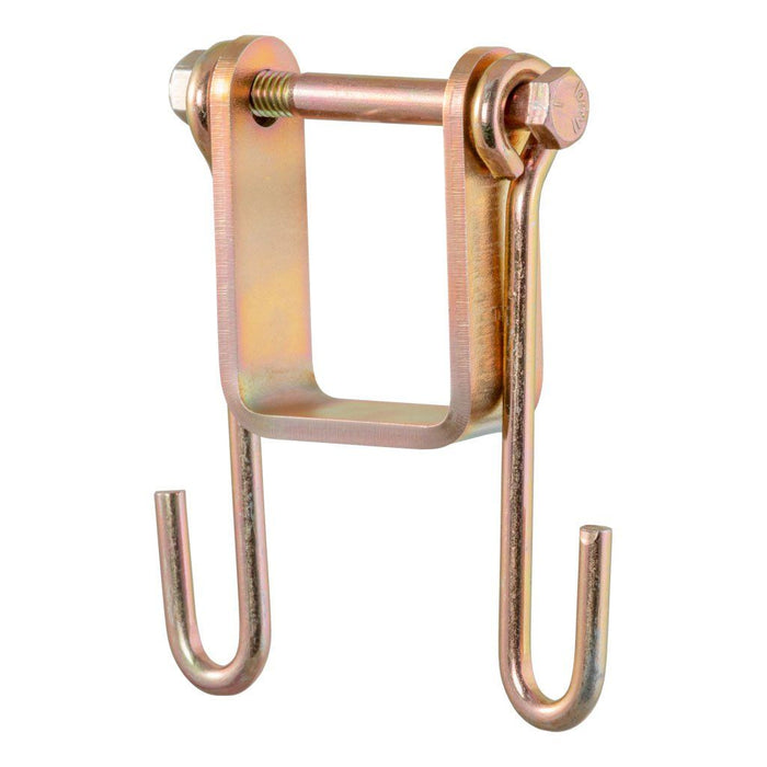 Curt 45806 Trailer Safety Chain Holder Bracket (2" Shank)
