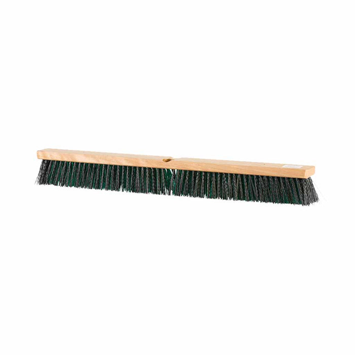 Globe (613) 4581 Value Line Push Broom Heads - 36"L Head/ Medium Bristles / Black/ Green