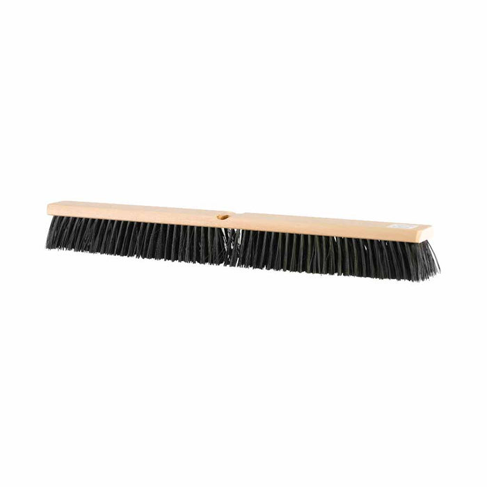 Globe 4582 Value Line Push Broom Heads - 36"L Head/ Rough Bristles / Black