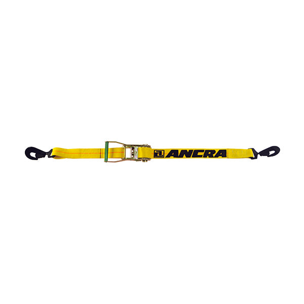 Ancra (880) 45982-19 2" x 27' Ratchet Strap w/40758-11 Snap Hooks