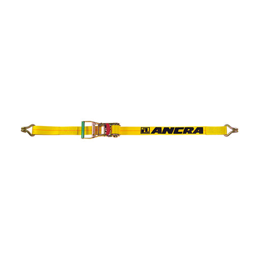 Ancra 45982-42 2" x 27' Ratchet Strap w/43120-13 Wire Hooks
