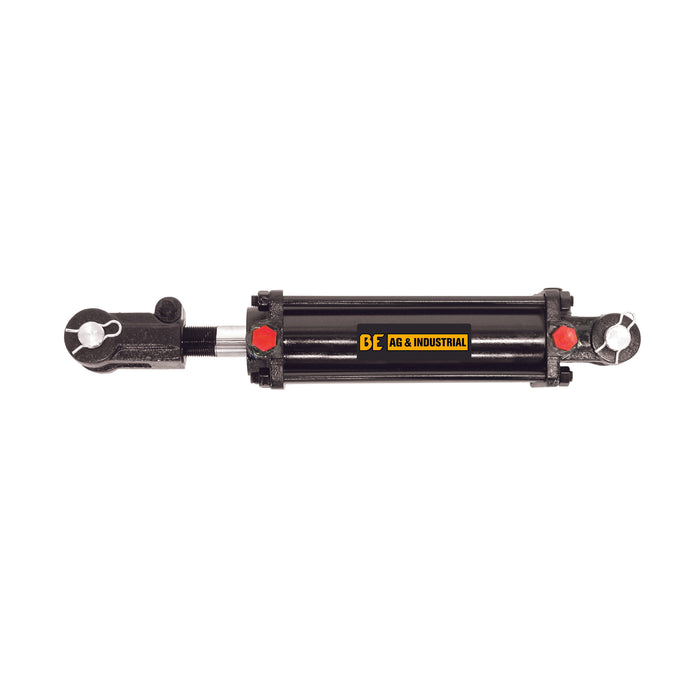 Braber Equipment (373) 46.003.010 3" x10 Hydraulic Cylinder 1-1/4 rod 2500 psi 1/2 port 1" clevis diam