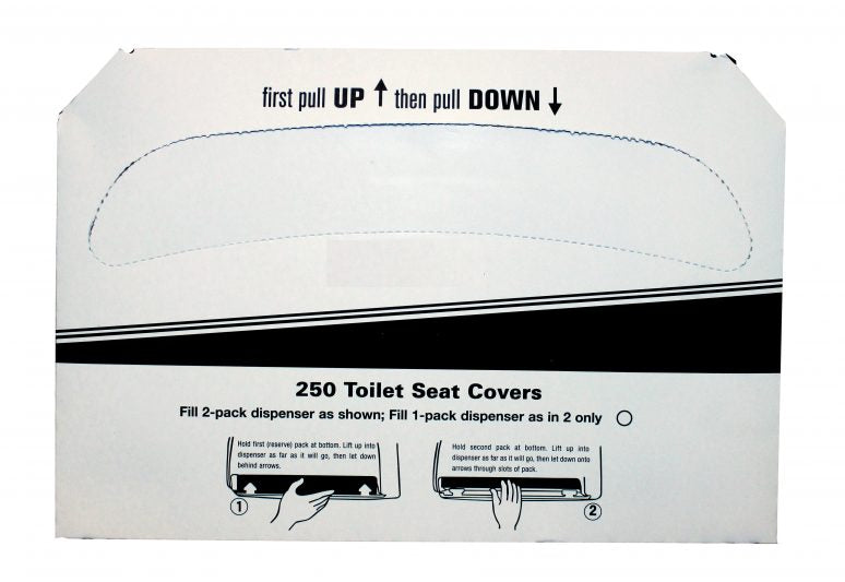 Globe (613) 4610 Toilet Seat Covers 2500 per case