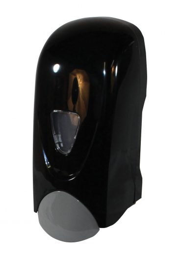 Globe (613) 4620B Foam Bulk Soap Dispenser with Refillable Bottle Black - 1000ml