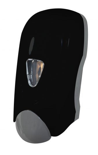 Globe (613) 4630B Lotion Bulk Soap Dispenser with Refillable Bottle Black - 1000ml