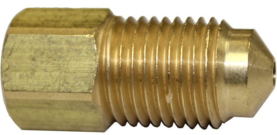 FMSI (450) 4635 1/4"/6mm (12mm x 1.0) Female Bubble Flare x 1/4"/6mm (14mm x 1.50) Male Bubble Flare Adapter