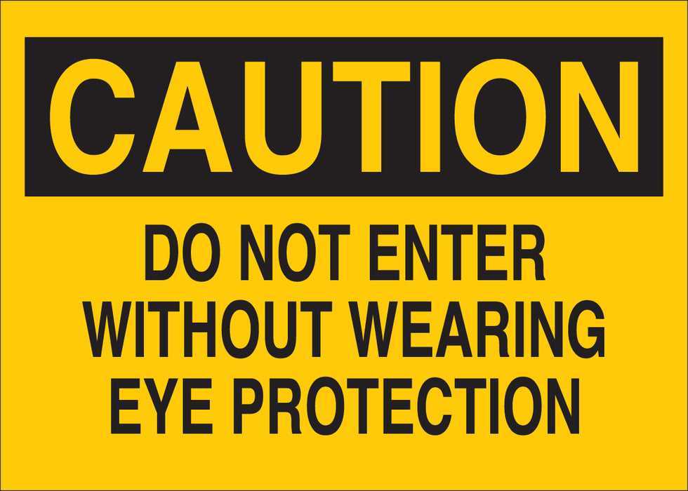 Brady (458) 22580 B-401 Plastic Safety Sign