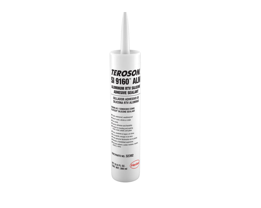 Loctite 475375 (32392) TEROSON SI 9160 SILICONE SEALANT-ALUMINUM 300 ML CARTRIDGE