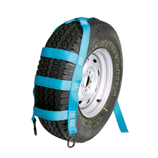 Ancra (880) 47935-11 Wheel Dolly Strap - S Hooks - Tires 10" W X 24" H