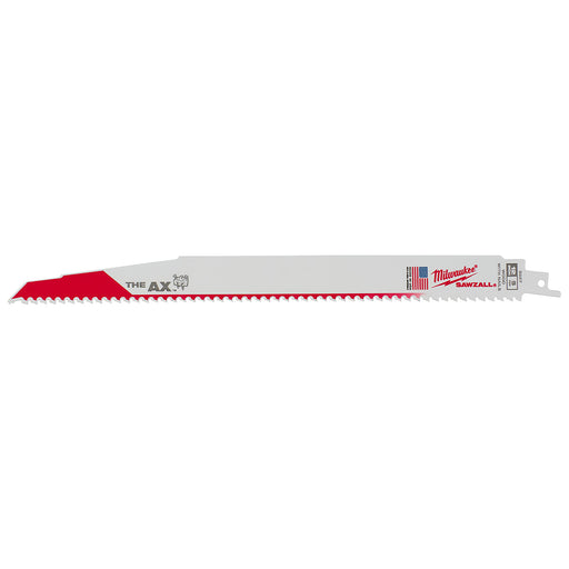 Milwaukee 48-00-5027 12" 5 TPI The Ax™ Sawzall® Blade (5 Pk)