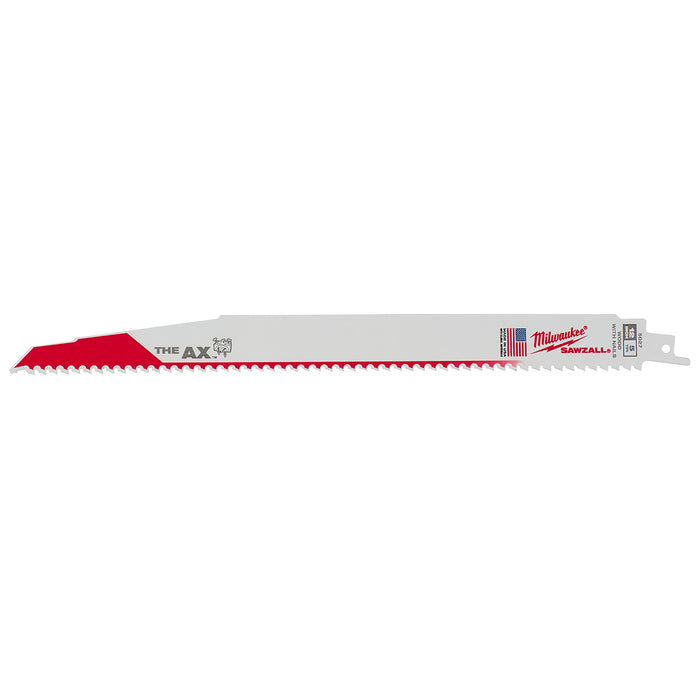 Milwaukee 48-00-5027 12" 5 TPI The Ax™ Sawzall® Blade (5 Pk)