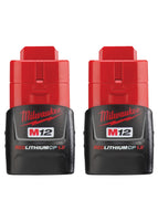 Milwaukee (366) 48-11-2411 M12 REDLITHIUM™ Compact Battery Two Pack 