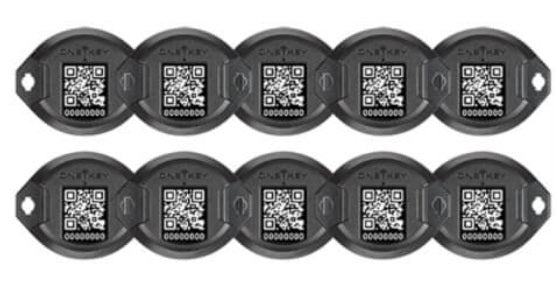 Milwaukee (366) 48-21-2310 ONE-KEY BLUETOOTH TRACKING TAG - 10 PACK