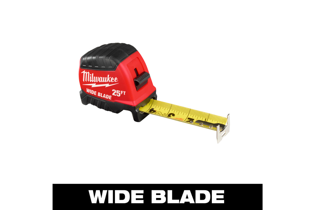 Milwaukee (366) 48-22-1225 25Ft Wide Blade Tape Measure