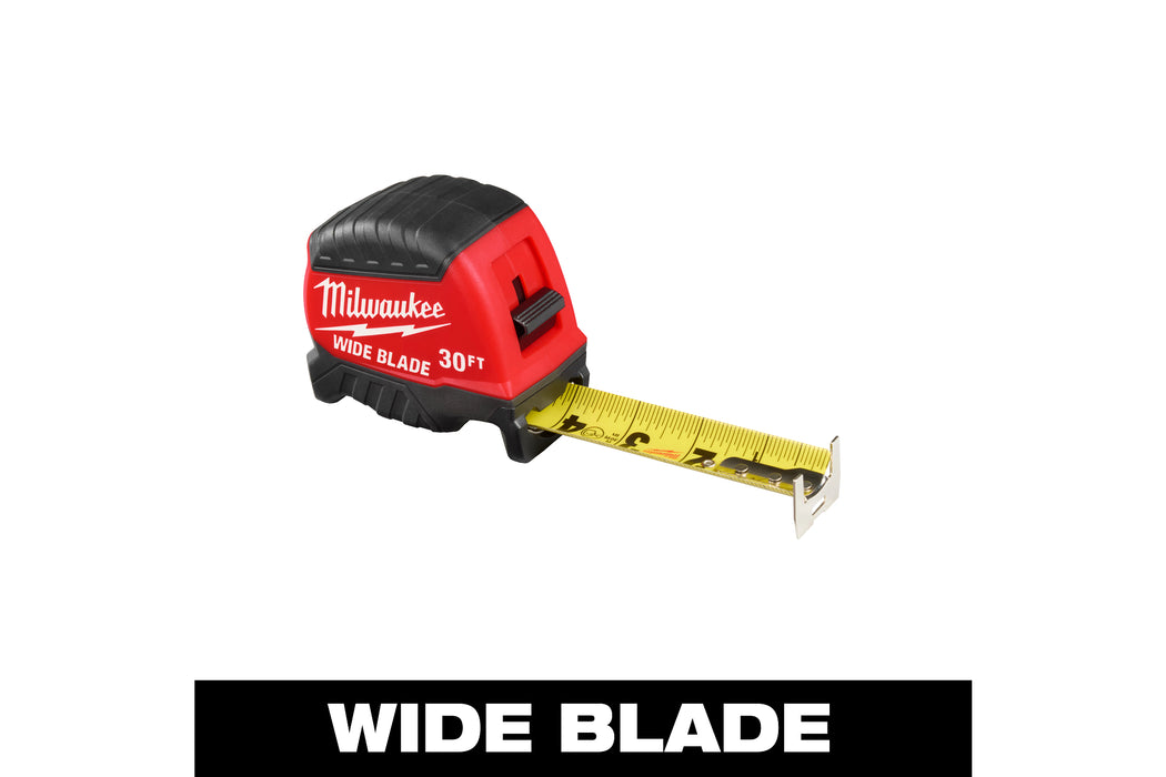 Milwaukee (366) 48-22-1230 30Ft Wide Blade Tape Measure