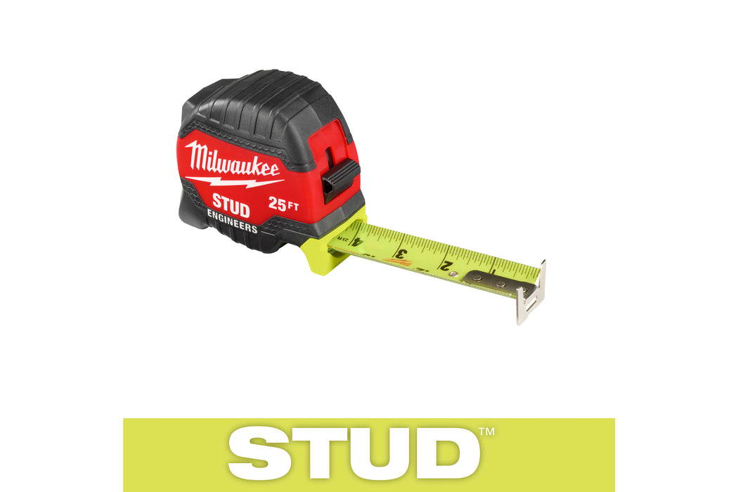 Milwaukee (366) 48-22-1425 25Ft Stud Tape Measure