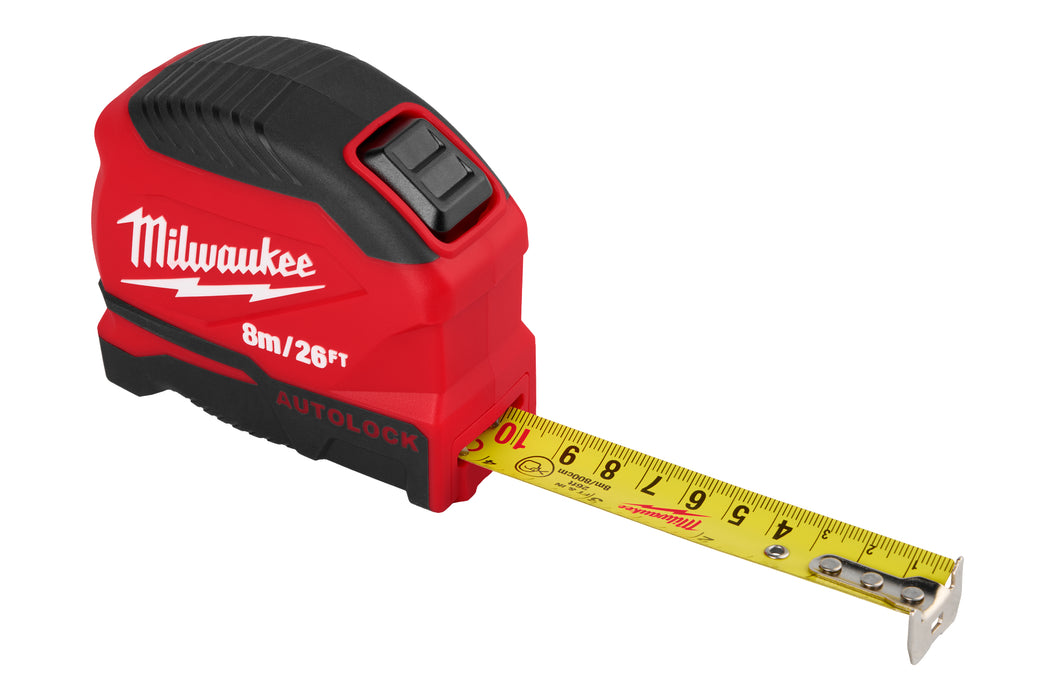 Milwaukee (366) 48-22-1826 8M/26Ft Auto-Lock Tape Measure