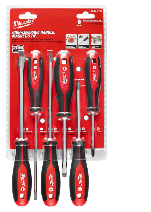 Milwaukee (366) 48-22-2706 6pc Screwdriver Kit